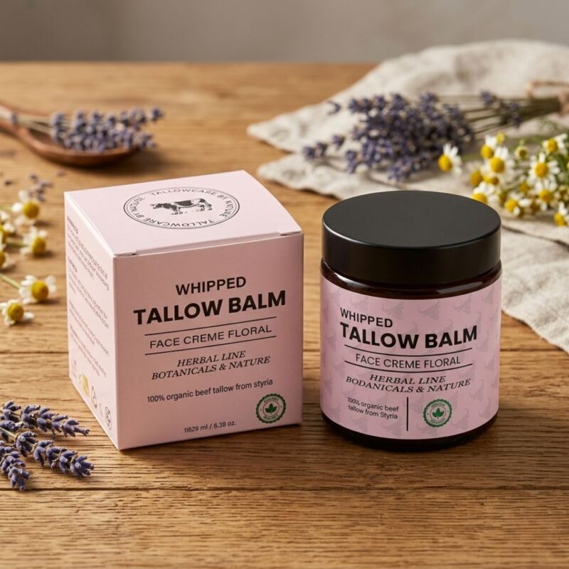 Tallow Gesichtscreme natürliche Hautpflege Gesicht