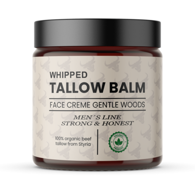 Tallow Face Creme Gentle Woods mit holzigen Duftnoten