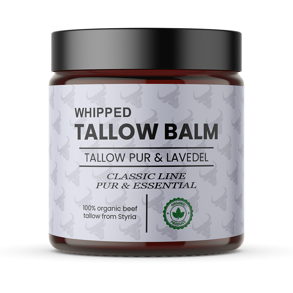 Tallow Lavendel Pur natürliche Gesichtscreme Nachtpflege