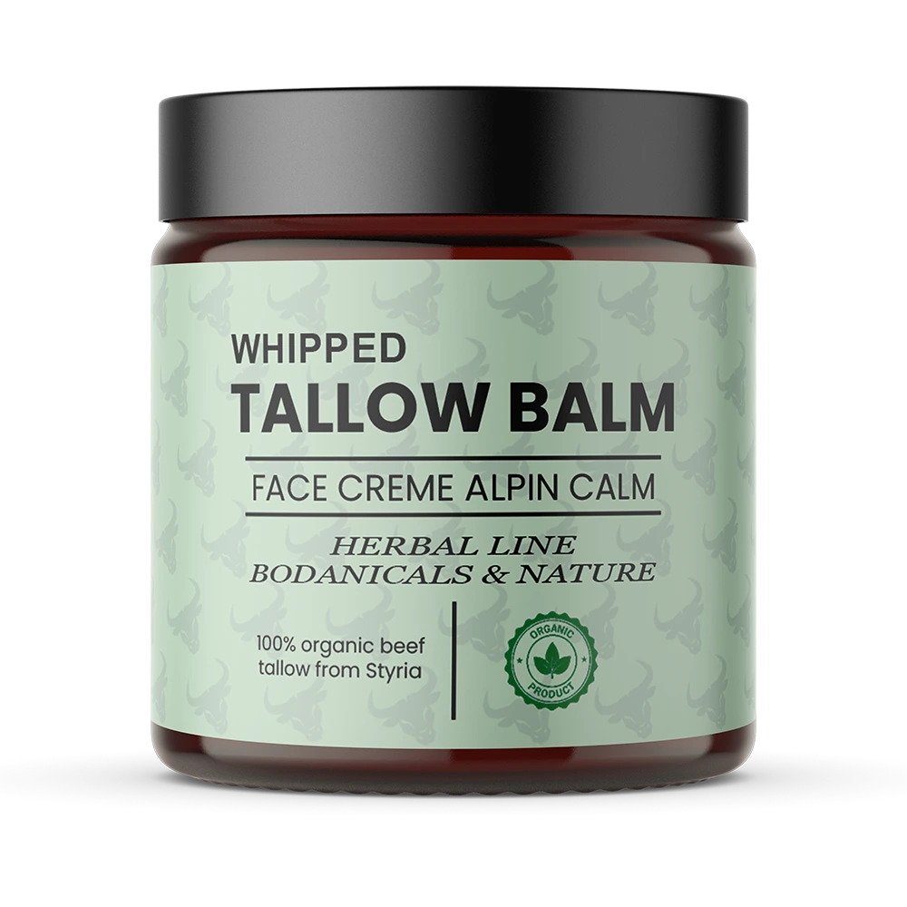 Tallow Face Creme Alpin Calm natürliche Gesichtscreme Bio Rindertalg